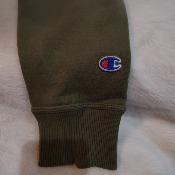 Champion Olive Green Hoodie - Picture 11 of 16